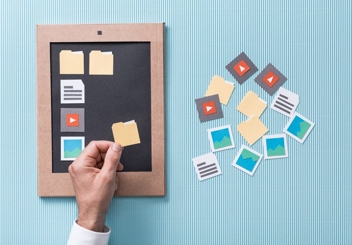 Organizar tu contenido en Fansly con carpetas y etiquetas